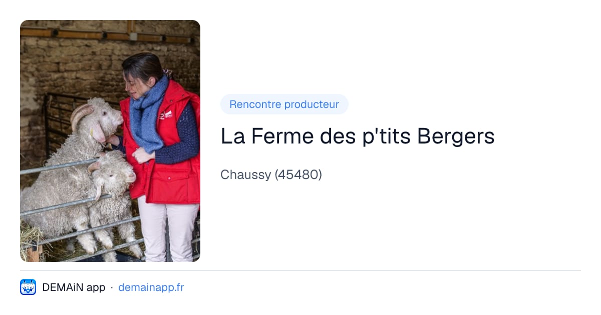 La Ferme des p'tits Bergers — Chaussy