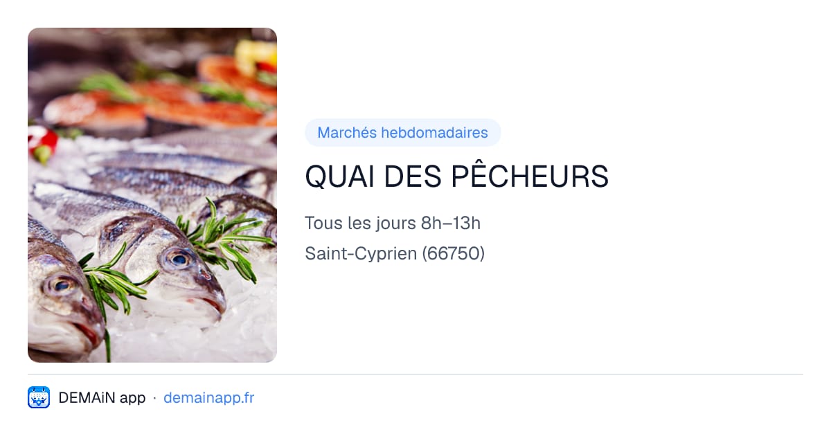 QUAI DES PÊCHEURS — Saint-Cyprien