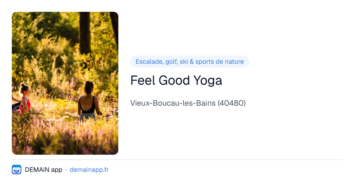 Feel Good Yoga — Vieux-Boucau-les-Bains