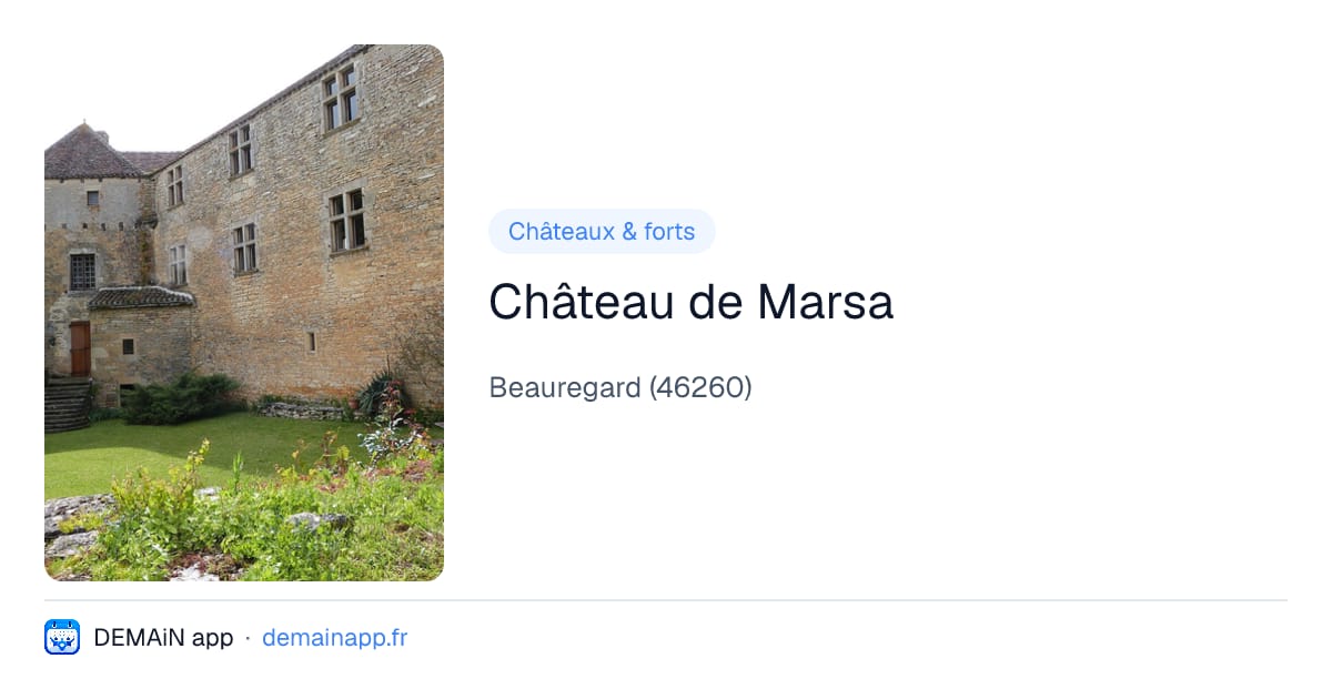 Château de Marsa — Beauregard