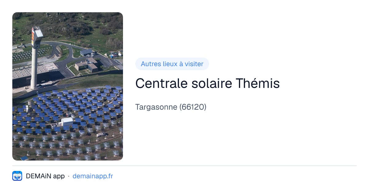 Centrale solaire Thémis — Targasonne