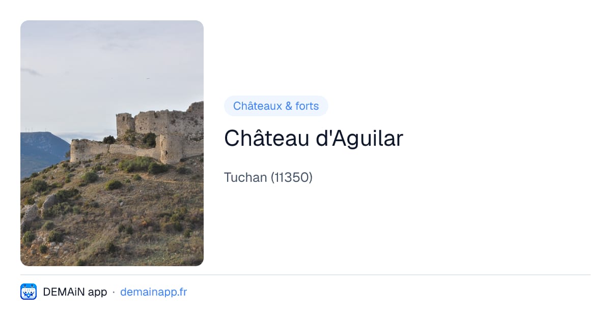 Château d'Aguilar — Tuchan