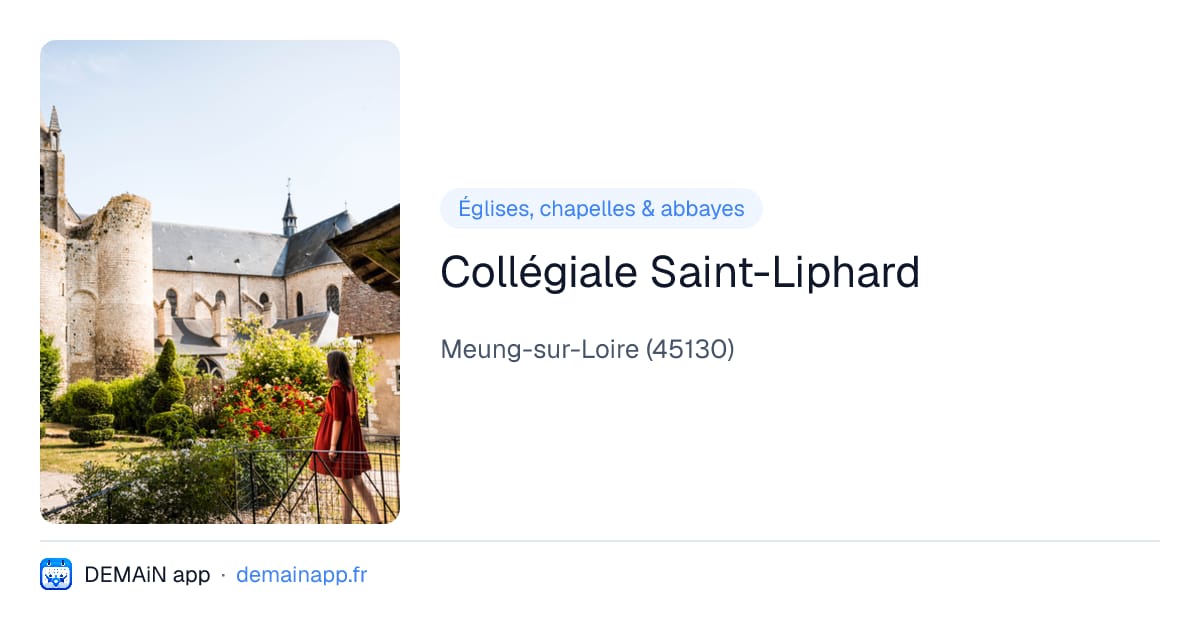 Collégiale Saint-Liphard — Meung-sur-Loire