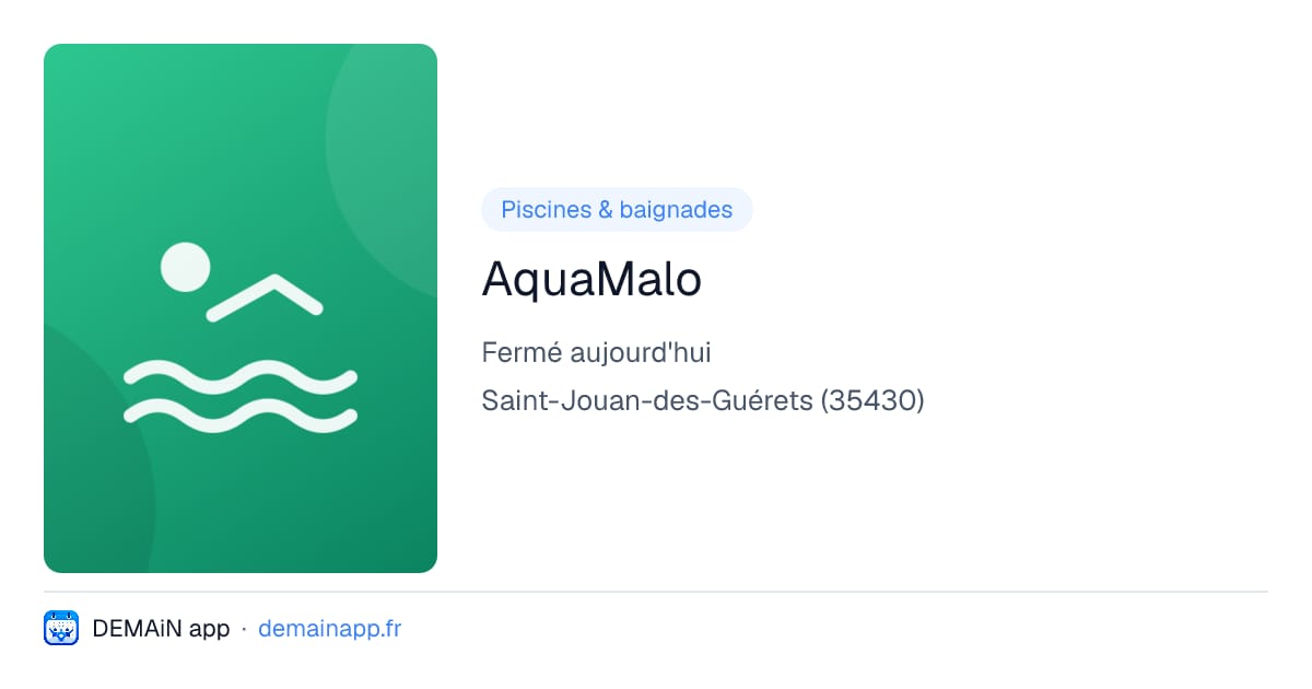 AquaMalo — Saint-Jouan-des-Guérets