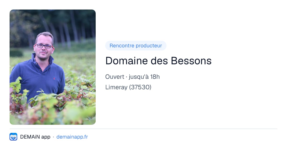 Domaine des Bessons — Limeray