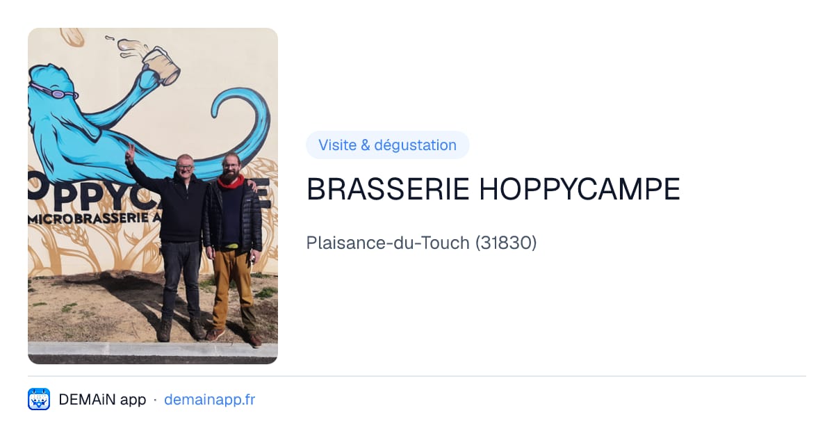 BRASSERIE HOPPYCAMPE — Plaisance-du-Touch