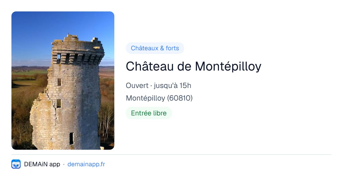 Château de Montépilloy — Montépilloy