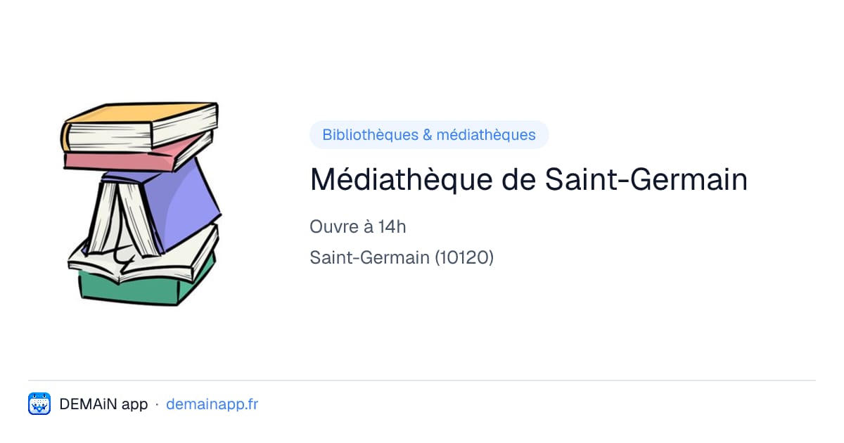 Médiathèque de Saint-Germain — Saint-Germain