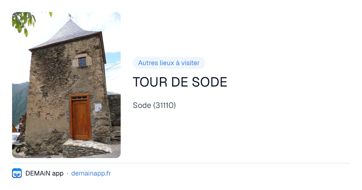 TOUR DE SODE — Sode