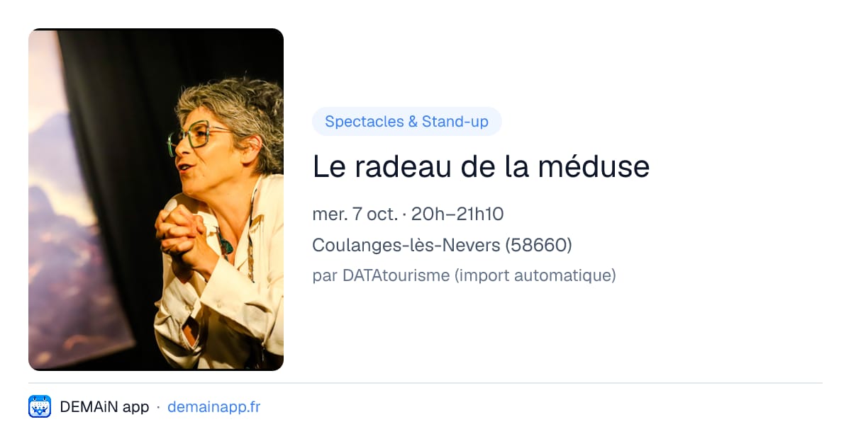 Le radeau de la méduse — Coulanges-lès-Nevers