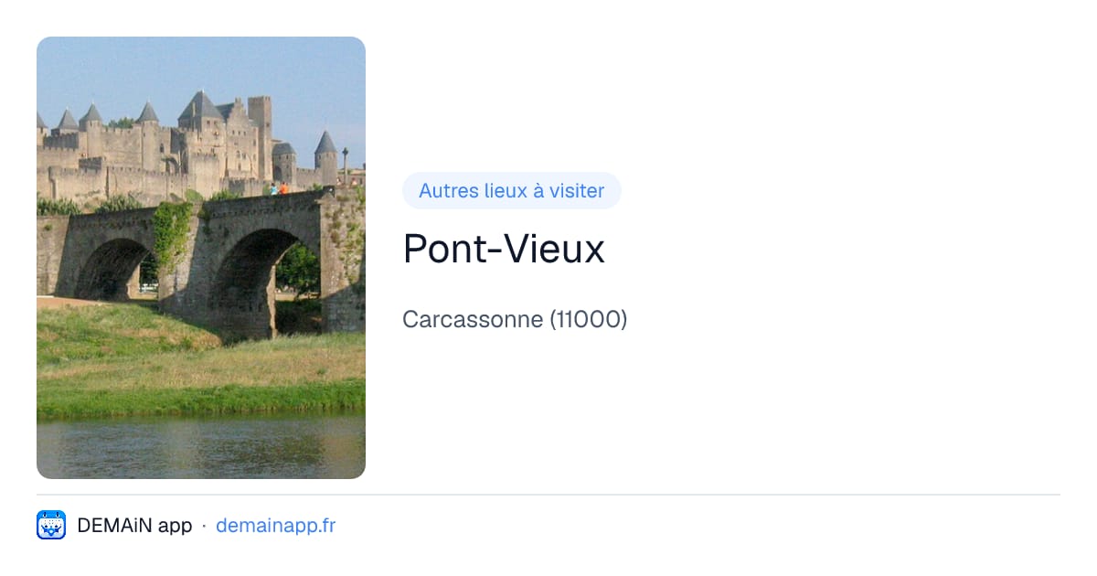 Pont-Vieux — Carcassonne