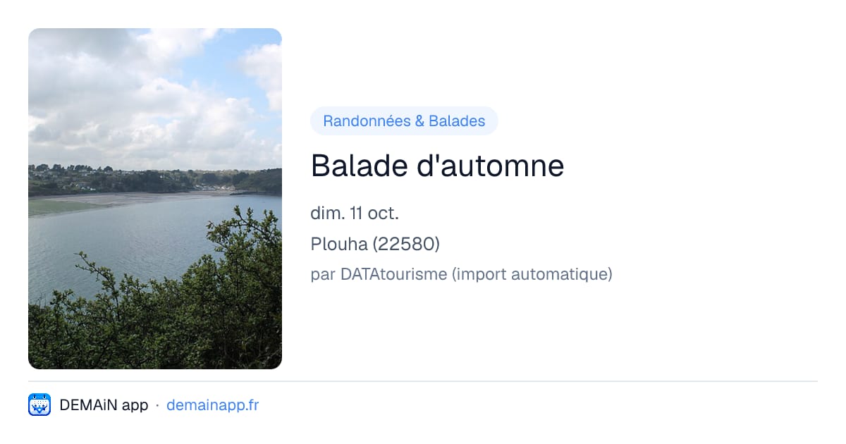 Balade d'automne — Plouha