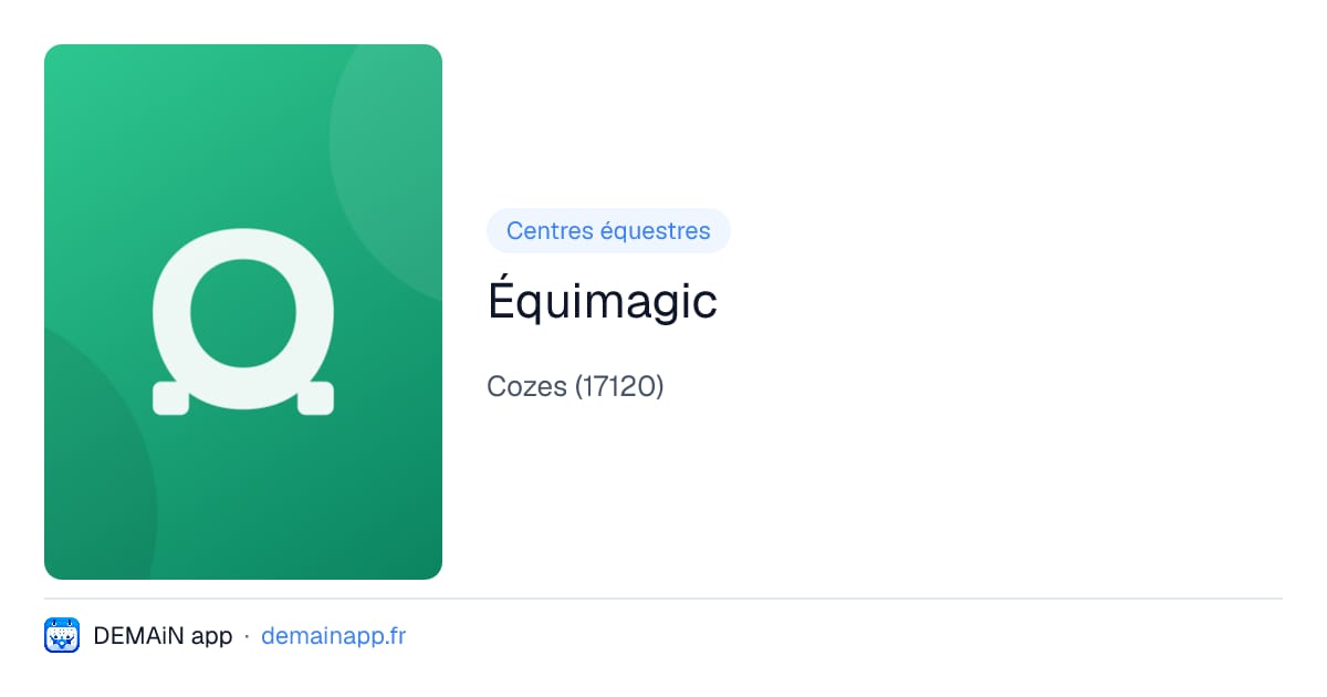 Équimagic — Cozes