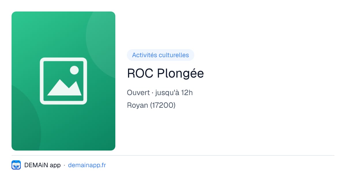 ROC Plongée — Royan
