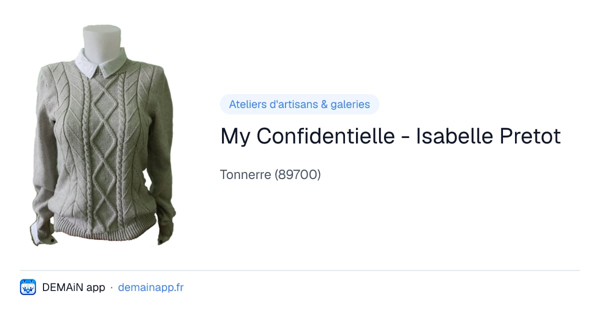 My Confidentielle - Isabelle Pretot — Tonnerre