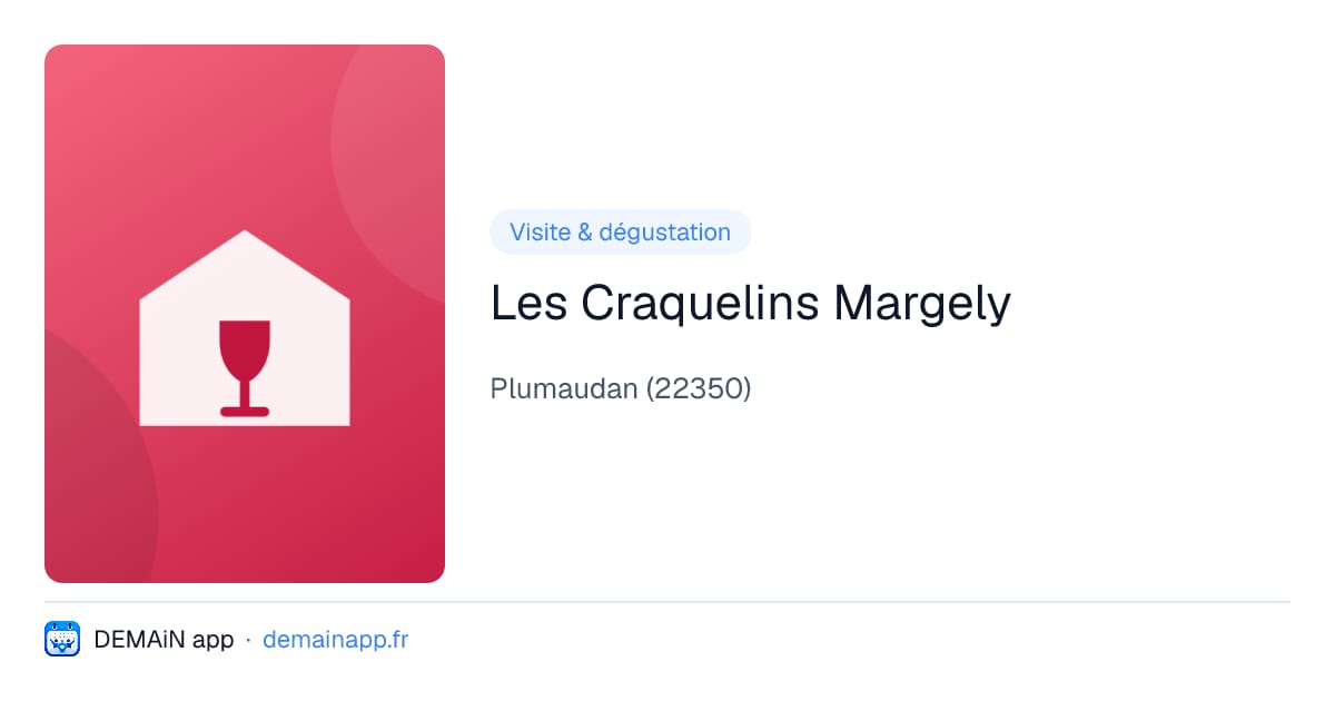Les Craquelins Margely — Plumaudan