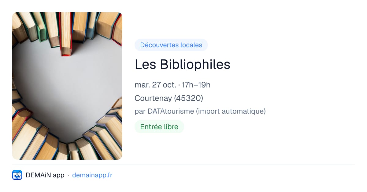 Les Bibliophiles — Courtenay