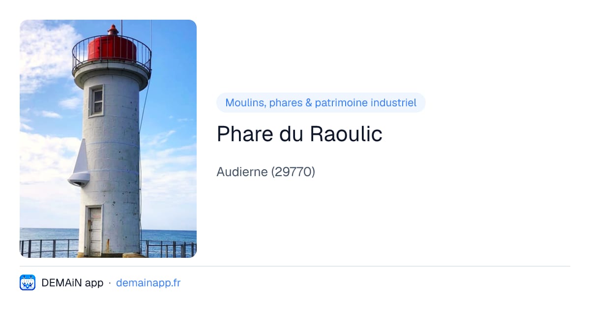 Phare du Raoulic — Audierne