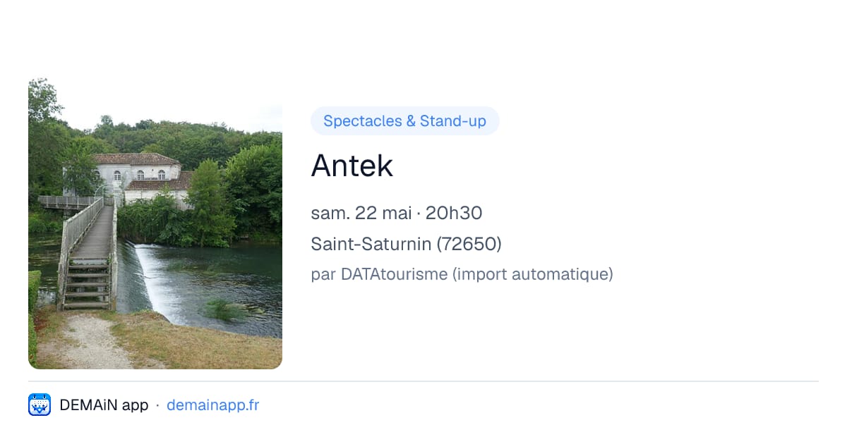 Antek — Saint-Saturnin