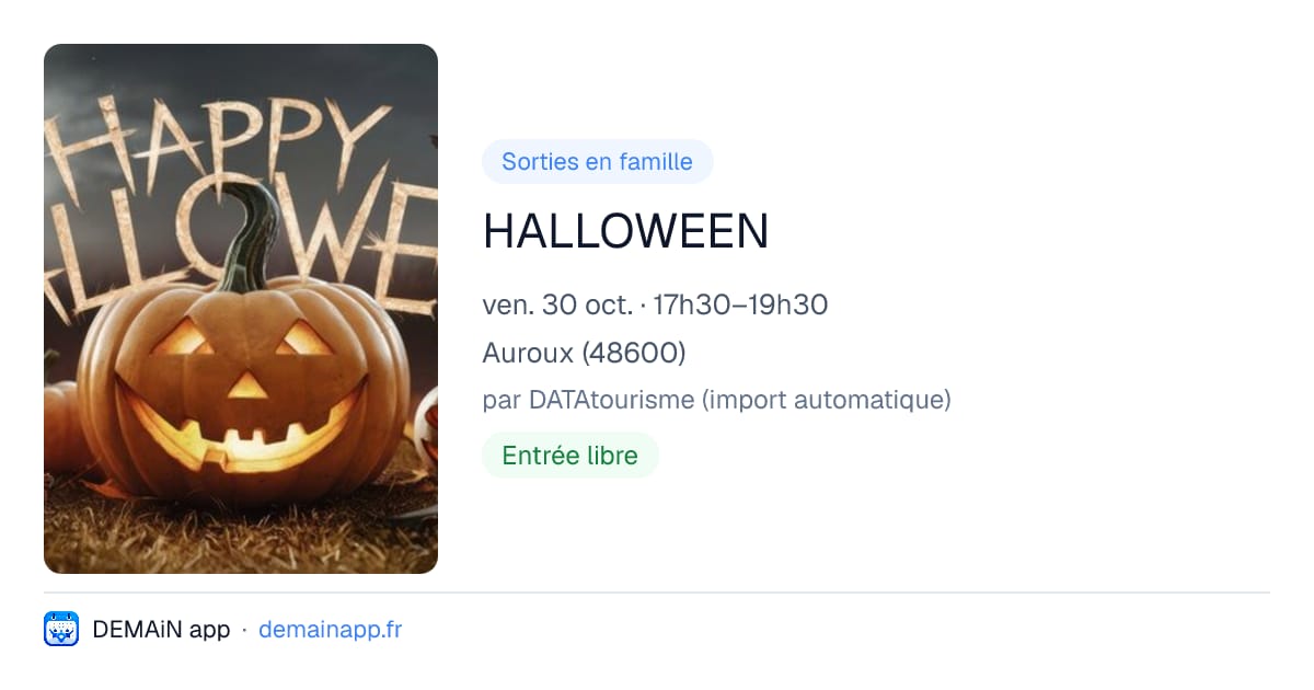 HALLOWEEN — Auroux
