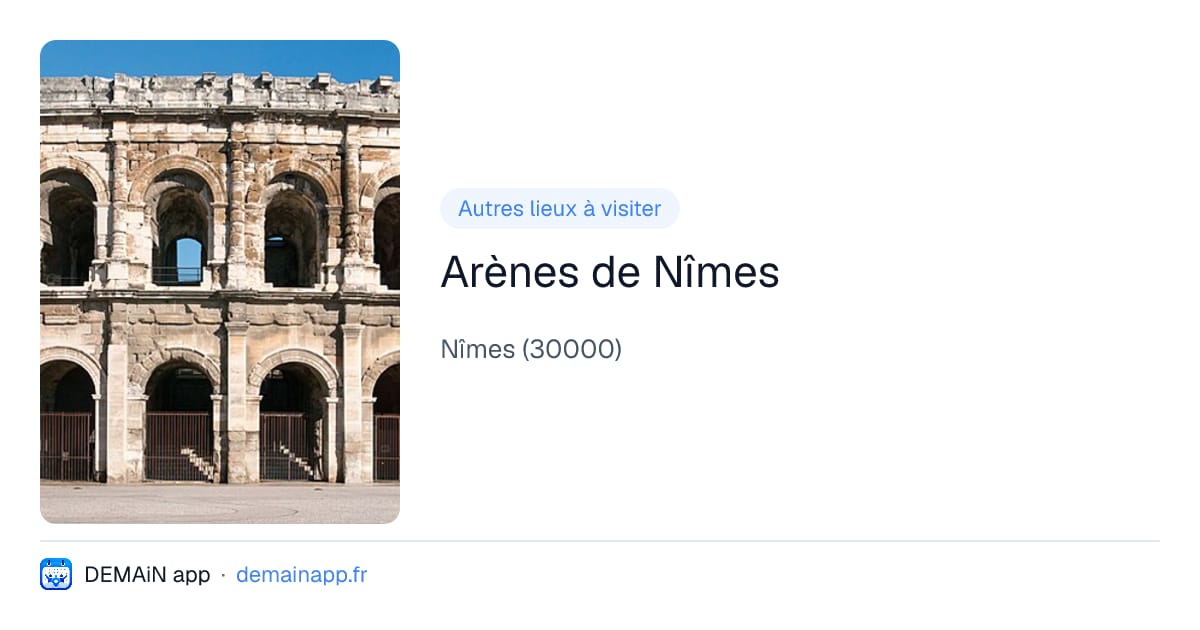 Arènes de Nîmes — Nîmes