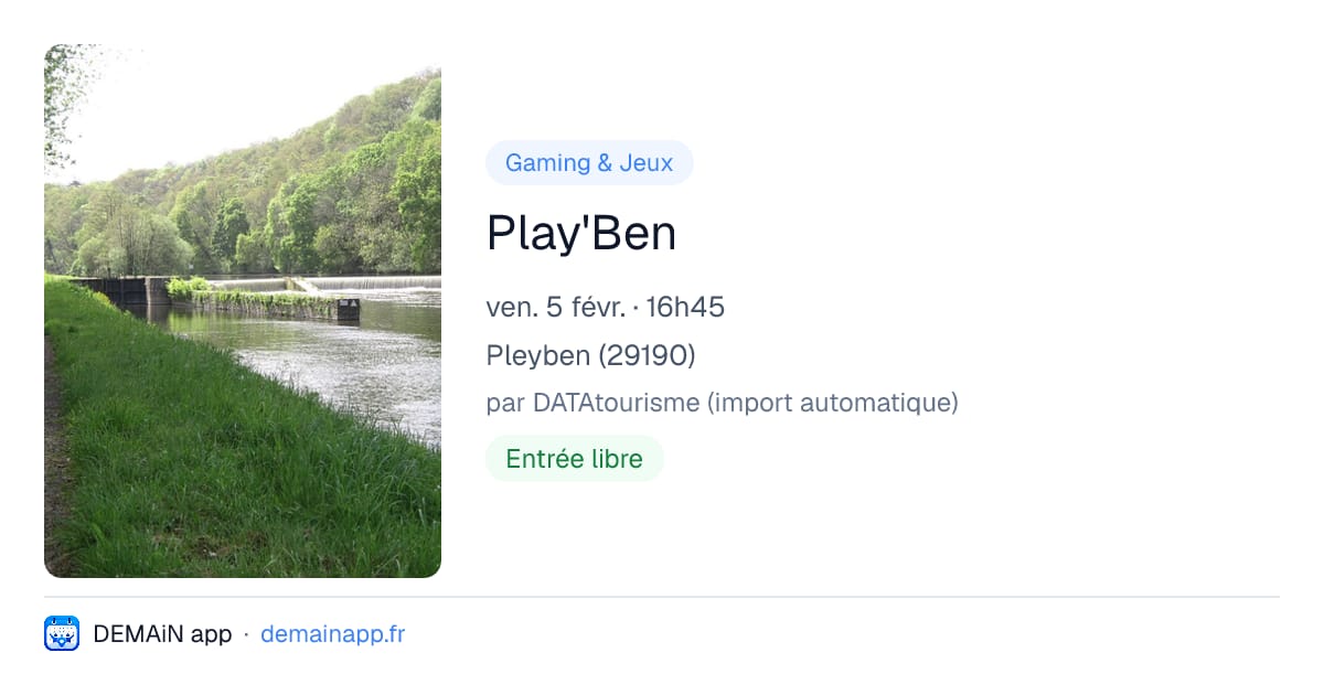 Play'Ben — Pleyben