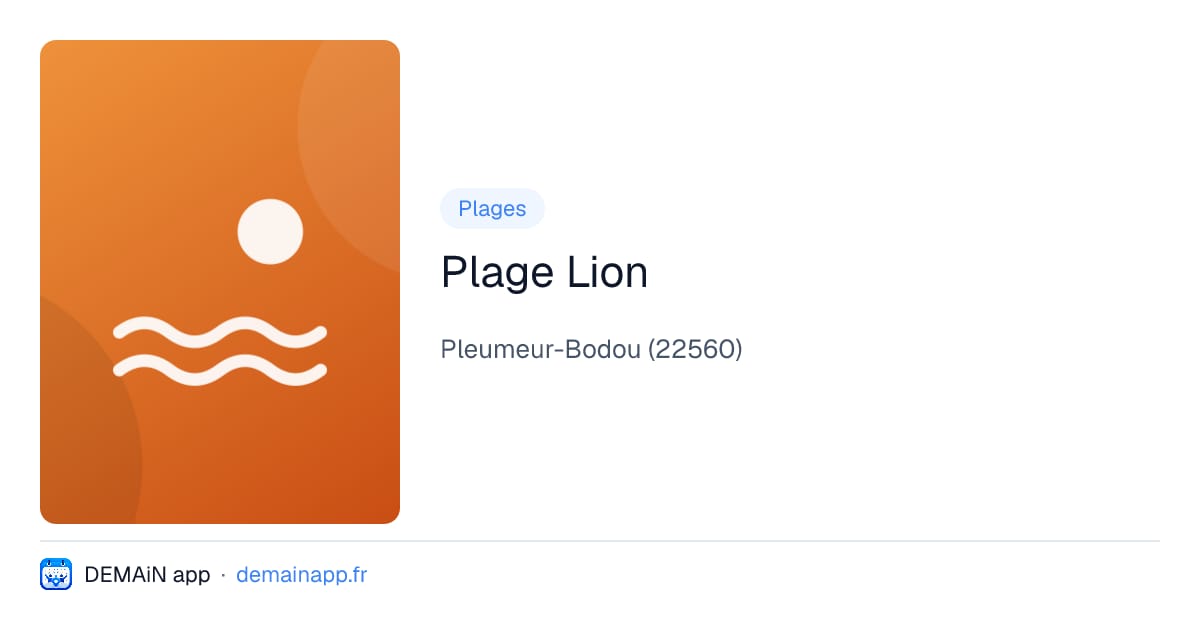 Plage Lion — Pleumeur-Bodou