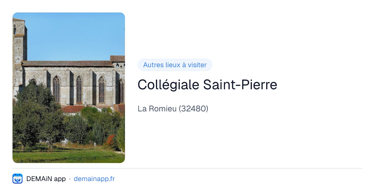 Collégiale Saint-Pierre — La Romieu