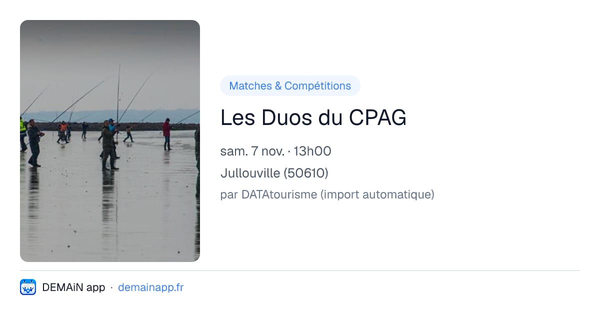 Les Duos du CPAG — Jullouville