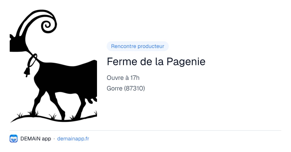 Ferme de la Pagenie — Gorre