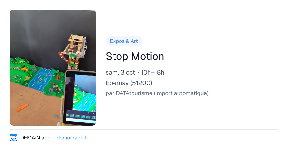 Stop Motion — Épernay