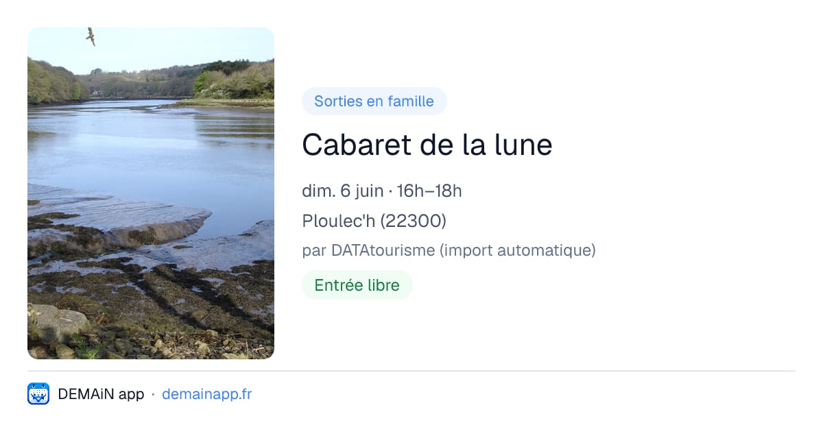 Cabaret de la lune — Ploulec'h