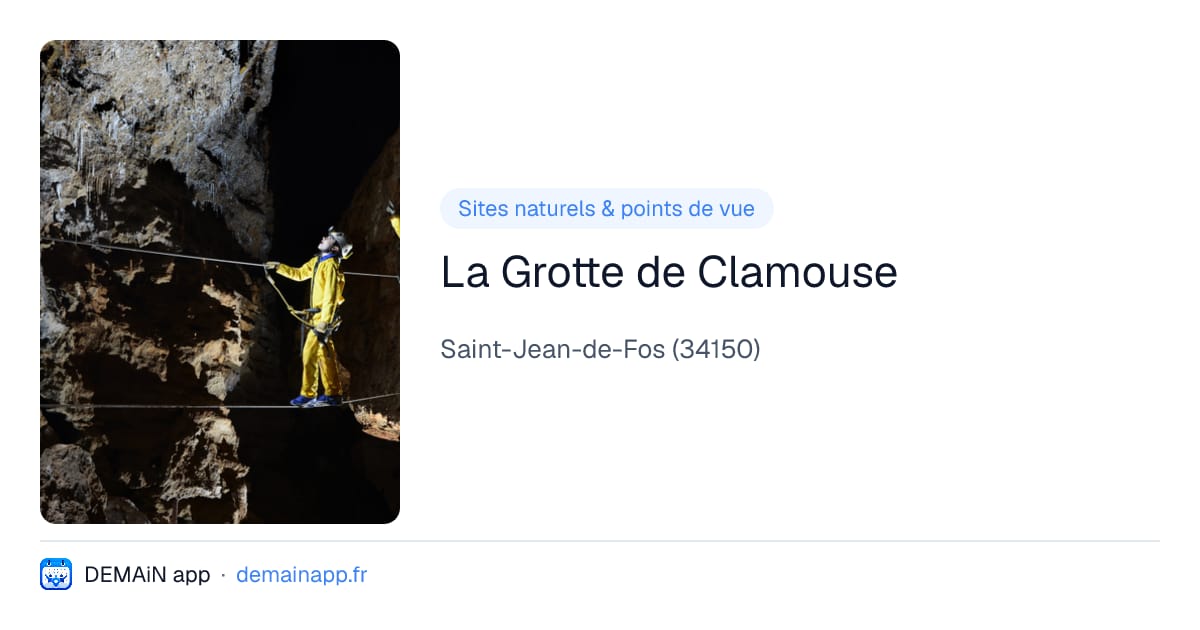 La Grotte de Clamouse — Saint-Jean-de-Fos