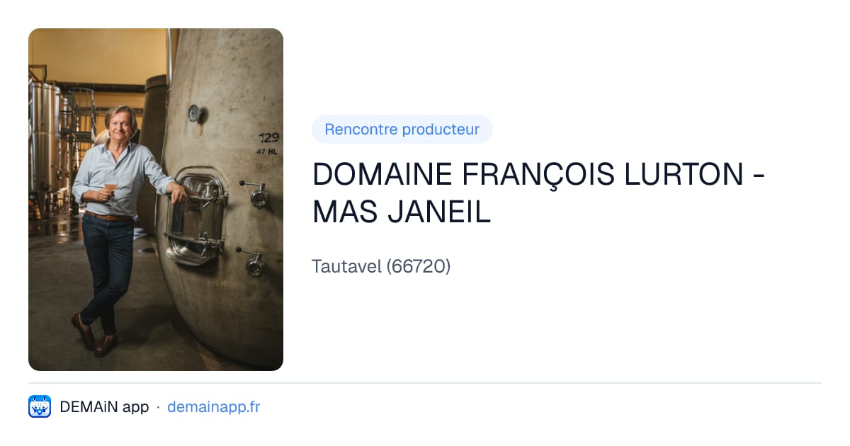 DOMAINE FRANÇOIS LURTON - MAS JANEIL — Tautavel