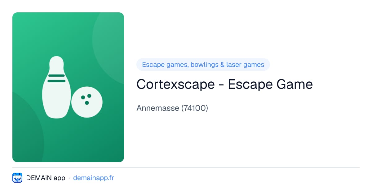 Cortexscape - Escape Game — Annemasse