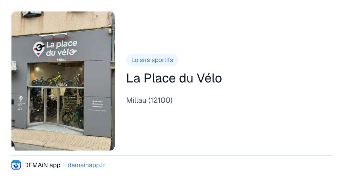 La Place du Vélo — Millau