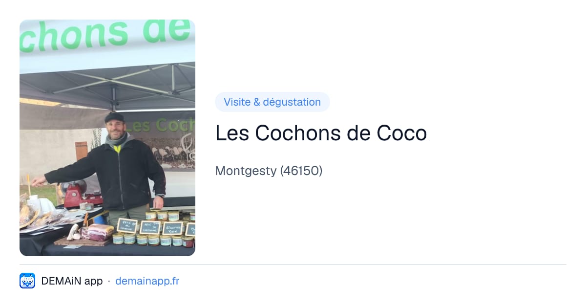 Les Cochons de Coco — Montgesty