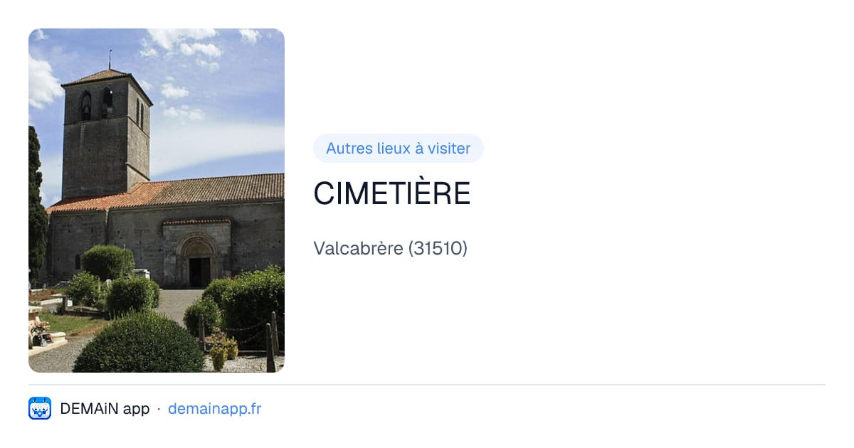 CIMETIÈRE — Valcabrère