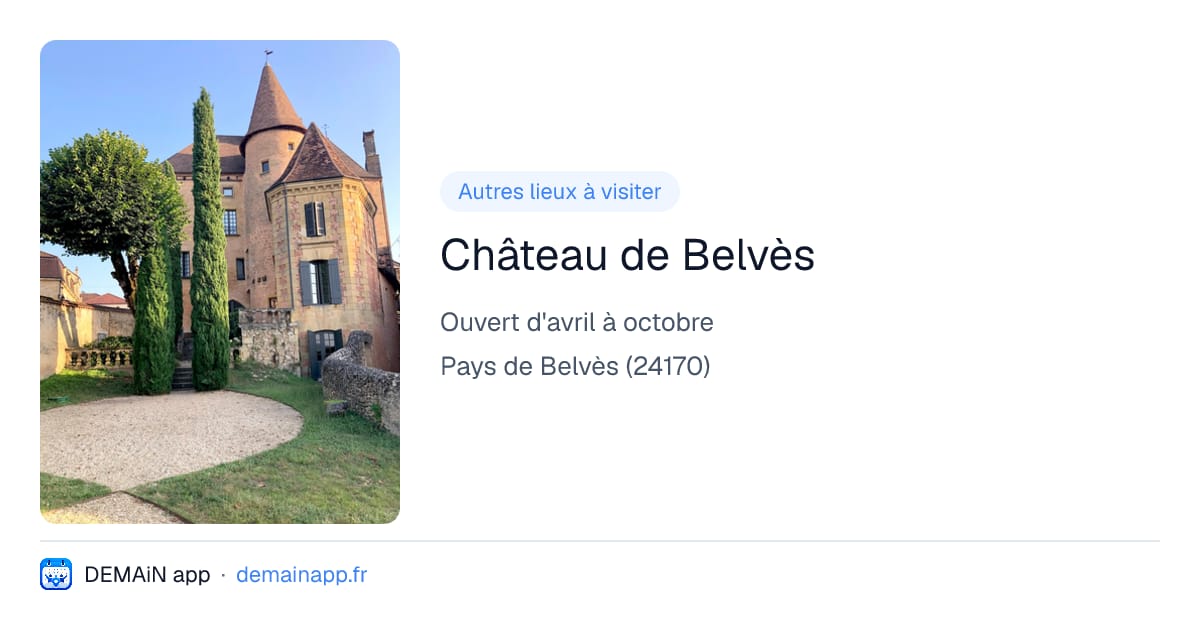 Château de Belvès — Pays de Belvès