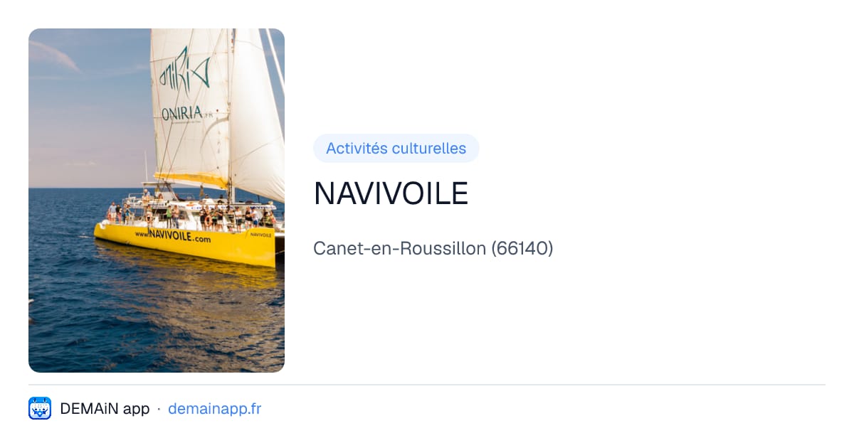 NAVIVOILE — Canet-en-Roussillon