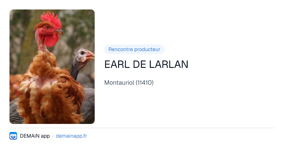 EARL DE LARLAN — Montauriol