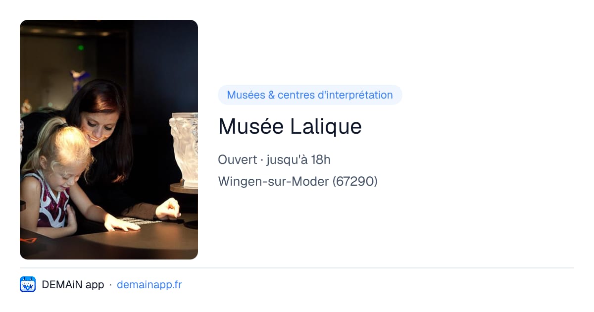 Musée Lalique — Wingen-sur-Moder