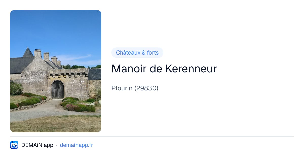 Manoir de Kerenneur — Plourin