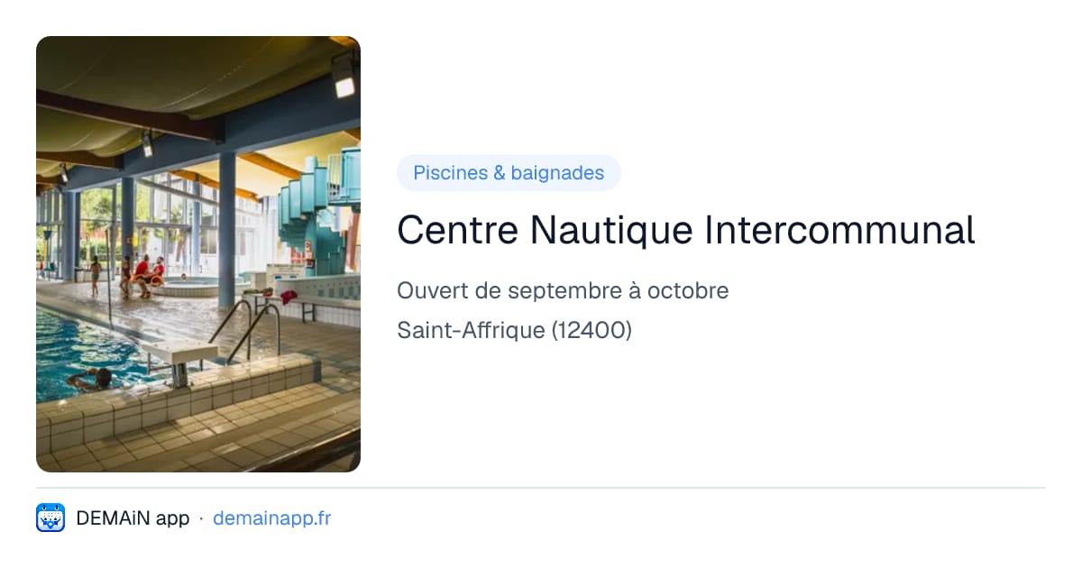 Centre Nautique Intercommunal — Saint-Affrique