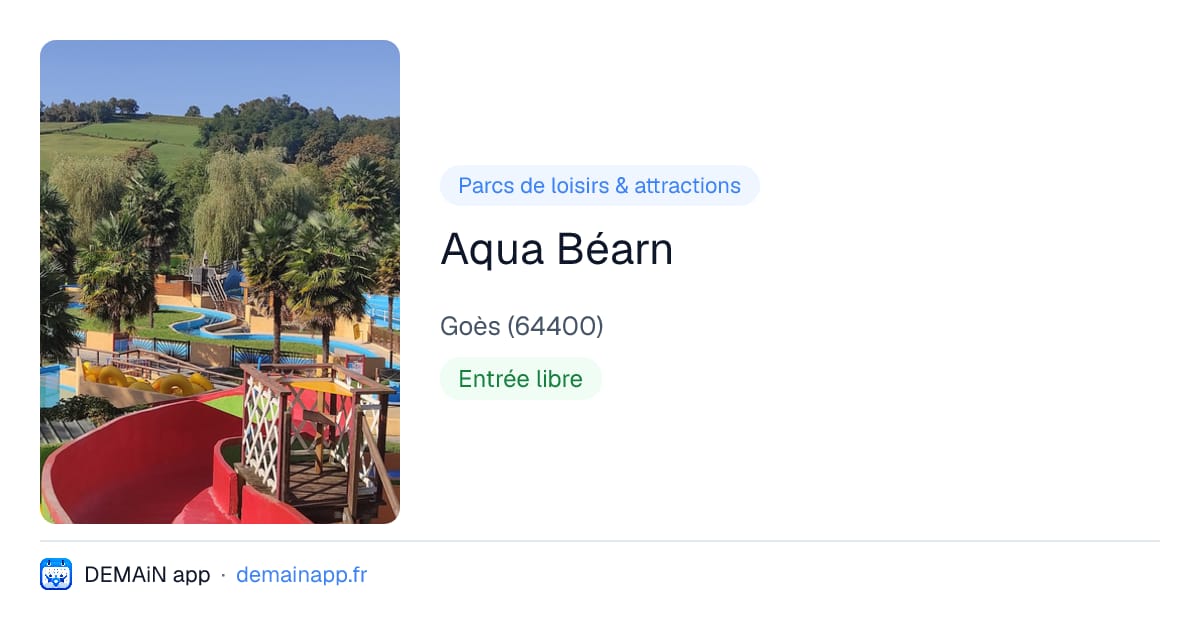 Aqua Béarn — Goès
