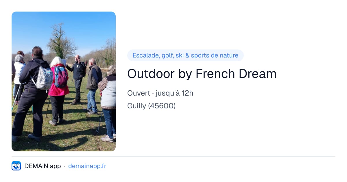 Outdoor by French Dream — Guilly