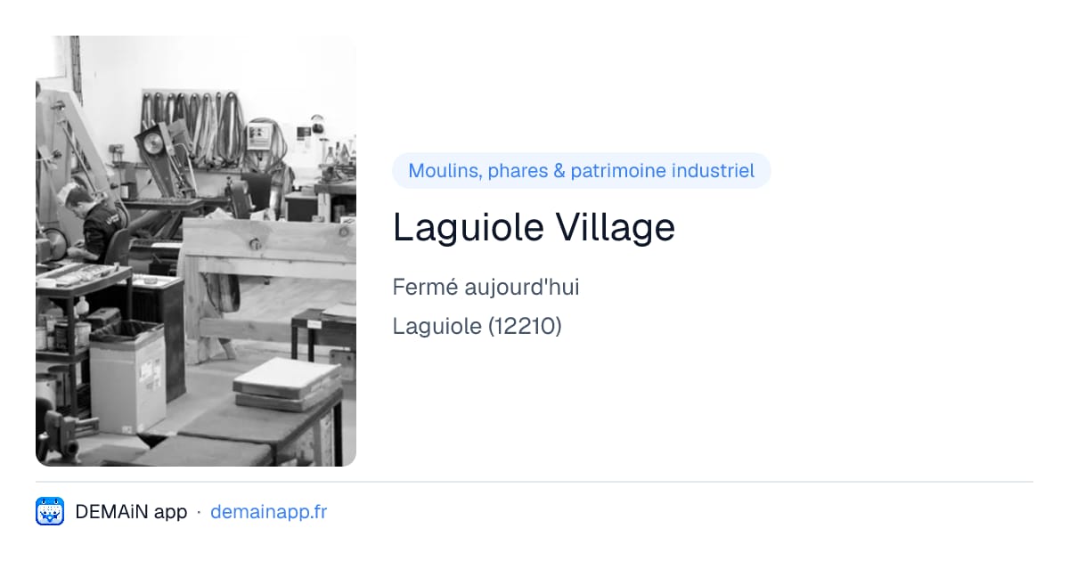 Laguiole Village — Laguiole