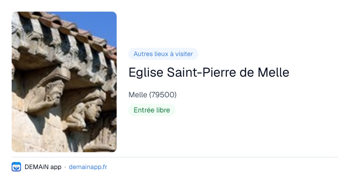 Eglise Saint-Pierre de Melle — Melle