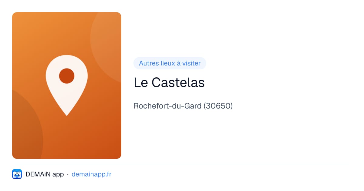Le Castelas — Rochefort-du-Gard