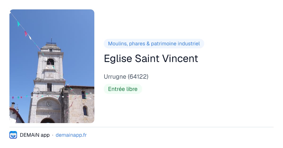 Eglise Saint Vincent — Urrugne